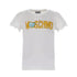 Moschino Cloud Ruffle Logo w/ Gem T-Shirt